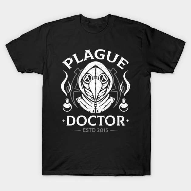 Darkest Plague Doctor Class T-Shirt by Alundrart